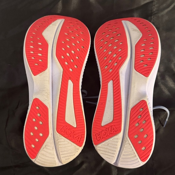 HOKA Mach 6 stellar blue/red size WOMENS 9B - Picture 7 of 9